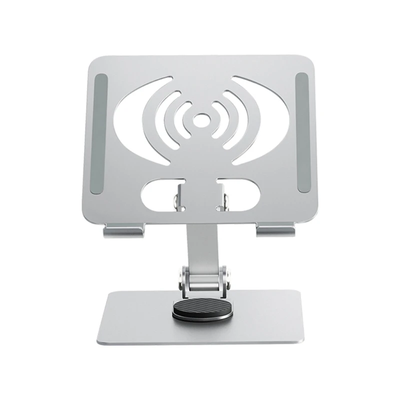 

Подставка для ноутбука, настольная складная стойка из алюминиевого сплава, поворот на 360 °, держатель для планшета