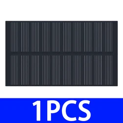 Compact 1W 5V Solar Panel for DIY Projects and Chargers (1PCS)