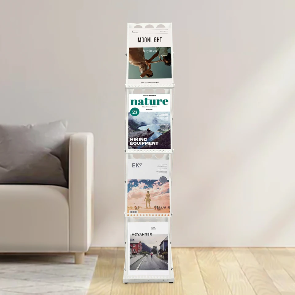 Porta Depliant A4 Da Banco Con Tasca 15x21 Personalizzato - Foto 12