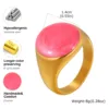 Bagues empilables torsadées ouvertes pour femmes, bague statement audacieuse géométrique bleue en émail croisé, résistante à l'eau