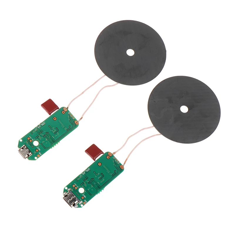 10/15W Fast Wireless Charger Module Micro Type-C Universal Mobile Phone Transmitter PCBA Circuit Board Coil DIY