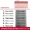 2024 New Long Women Wallets Clutch Zipper Coin Pocket Name Engraved Female Wallet Large Capacity Card Holder Brand Women's Purse 6