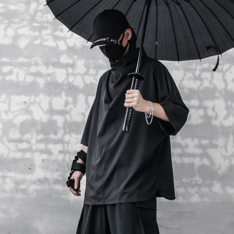 Pantalon Japonais Homme Covisoty T-shirts Pour Homme Style Hip-hop