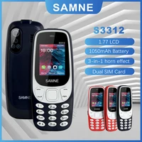 3310 Wireless FM 1.77-inch LCD display mobile communication device supports 3-in-1 speakers and MP3/MP4 playback 1