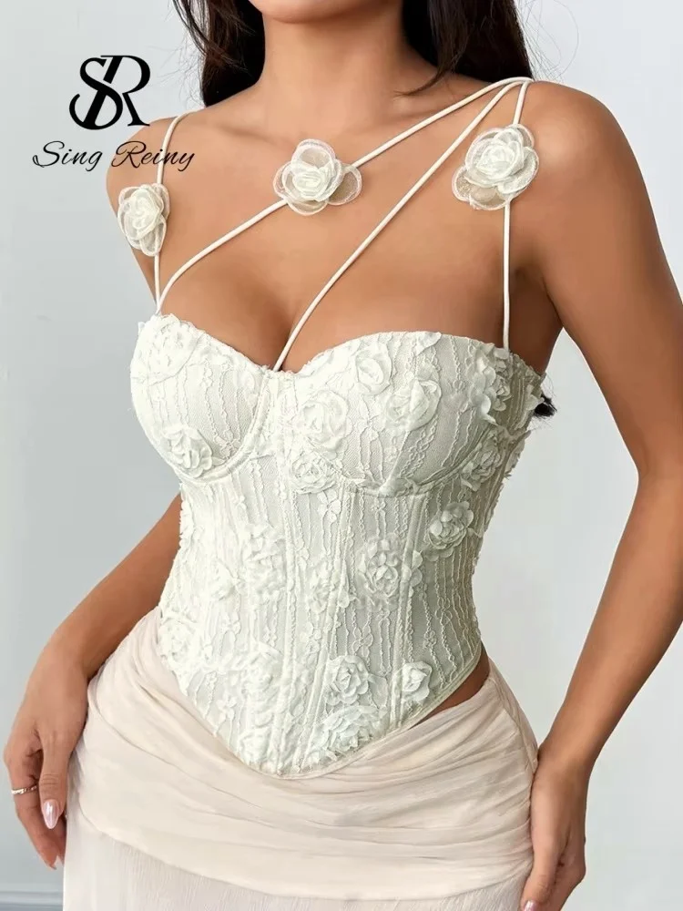 Floral Jacquard Beach Tank Top