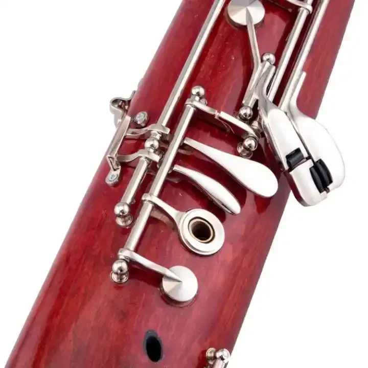 Tide Music C key maple wood nickel plated key Bassoon