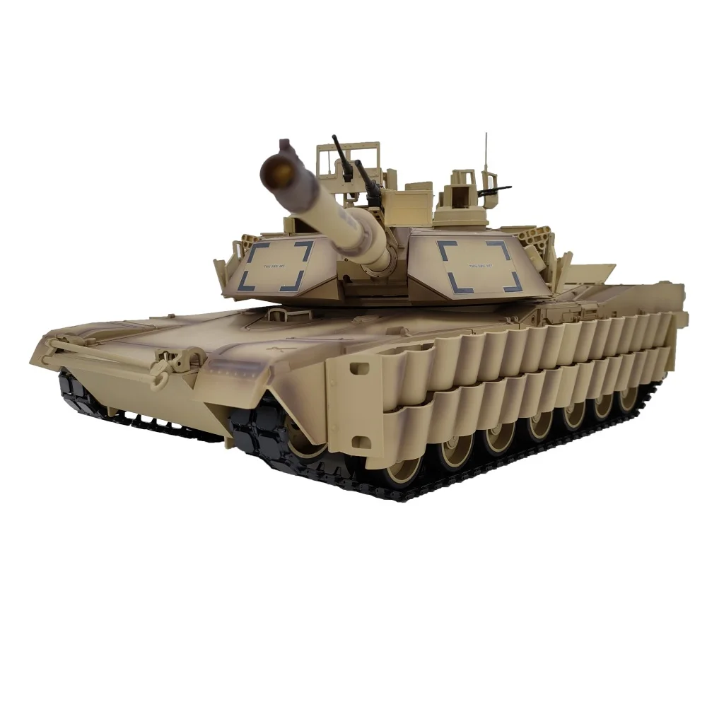 New 1:16 U.S. M1A2 TUSK Main Battle Tank Remote Control Battle Tank Electric Toy Model 4