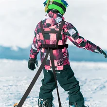 

Kids Skiing Safety Strap Nylon Belt Sport Snowboarding Skating Learning Multifunctional Handle Harness Leash for Beginner