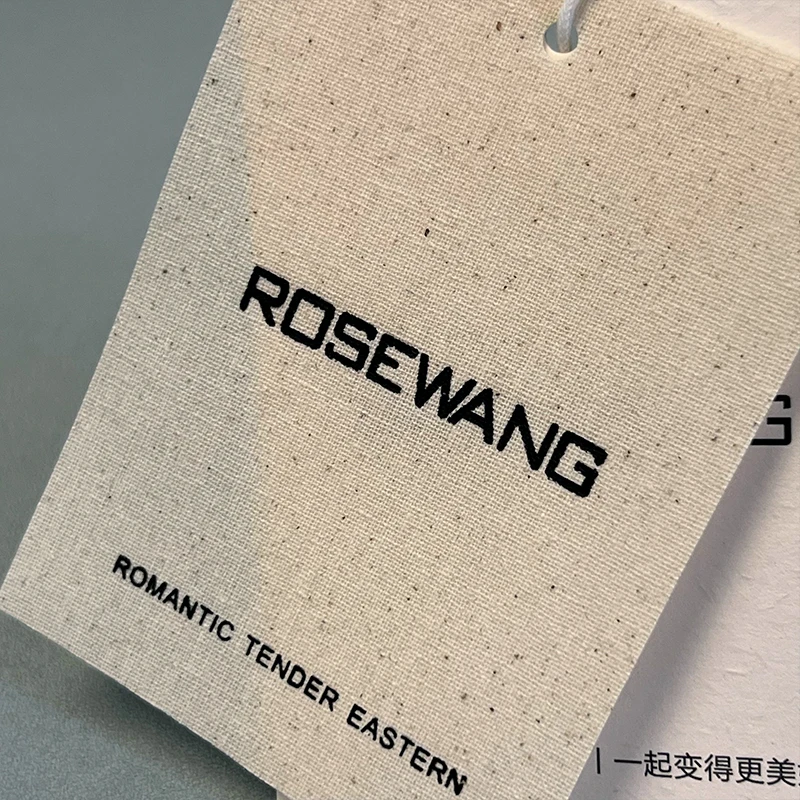 Cotton Tag, clothing tag, cotton , free design Label set10-100 pcs