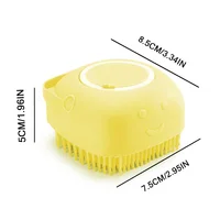 Pet Grooming Glove, Massages Skin & Reduces Shedding. Deep Cleans in Bath, 8.5x7.5cm - Image 6
