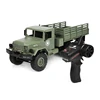 WPL 1:16 B16 2.4G Remote Control Military Truck RTR/KIT Version Six-Wheel Drive Simulation Toy Climbing Car Model Holiday Gift 6