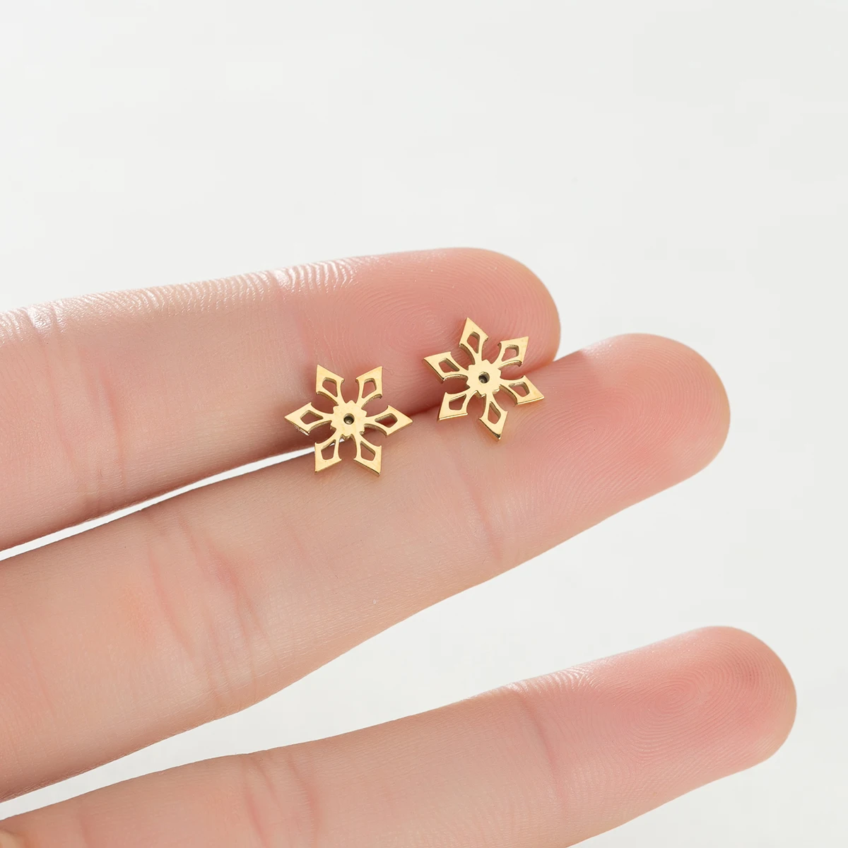 Weihnachten Serie Ohrringe Großhandel Für Frau Männer Einfache Edelstahl Knorpel Piercing Ohrring Trendy Party Schmuck – Detail 18