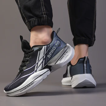 صيف جديد ماراثون الرجال احذية الجري تنفس خفيفة الوزن مريحة المضادة للانزلاق التخصص أحذية رياضية المشي لمسافات طويلة الركض الأحذية 5