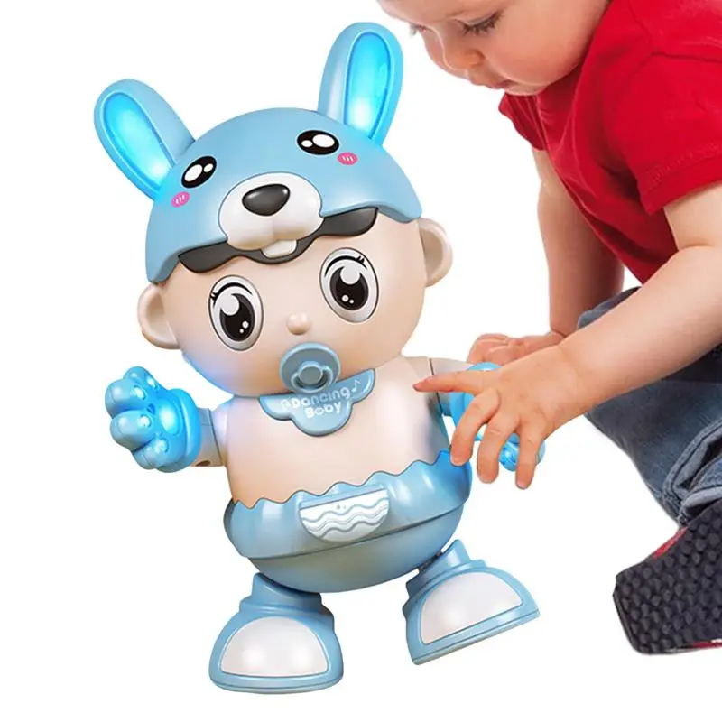 

Kids Robot Toy For Boys Electric Robot Smart Dancing Musical Toys Interactive Educational Toys With LED Lights Dance Music Gift