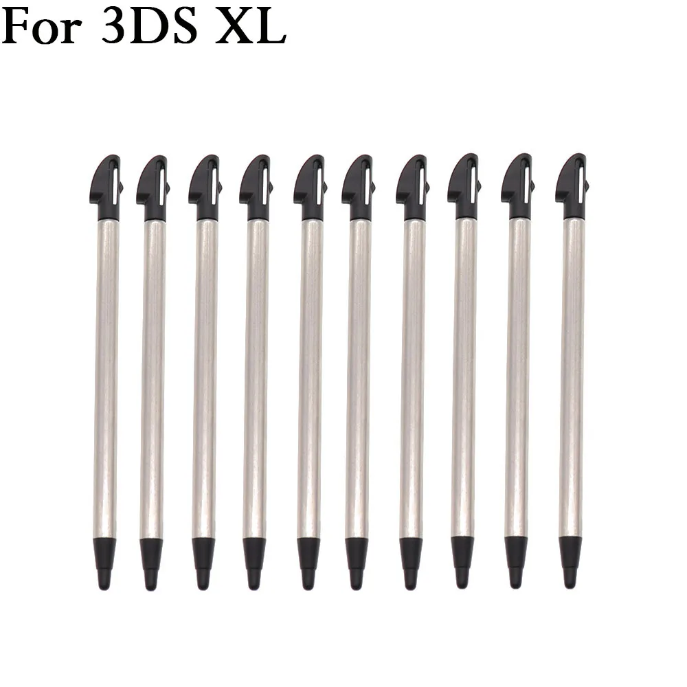 Plastic Stylus Touch Screen Metal Telescopic Stylus Pen 10pcs for Nintendo 3DS XL LL New 2DS / 3DS LL XL For NDSL NDSi stylus pen,touch pen