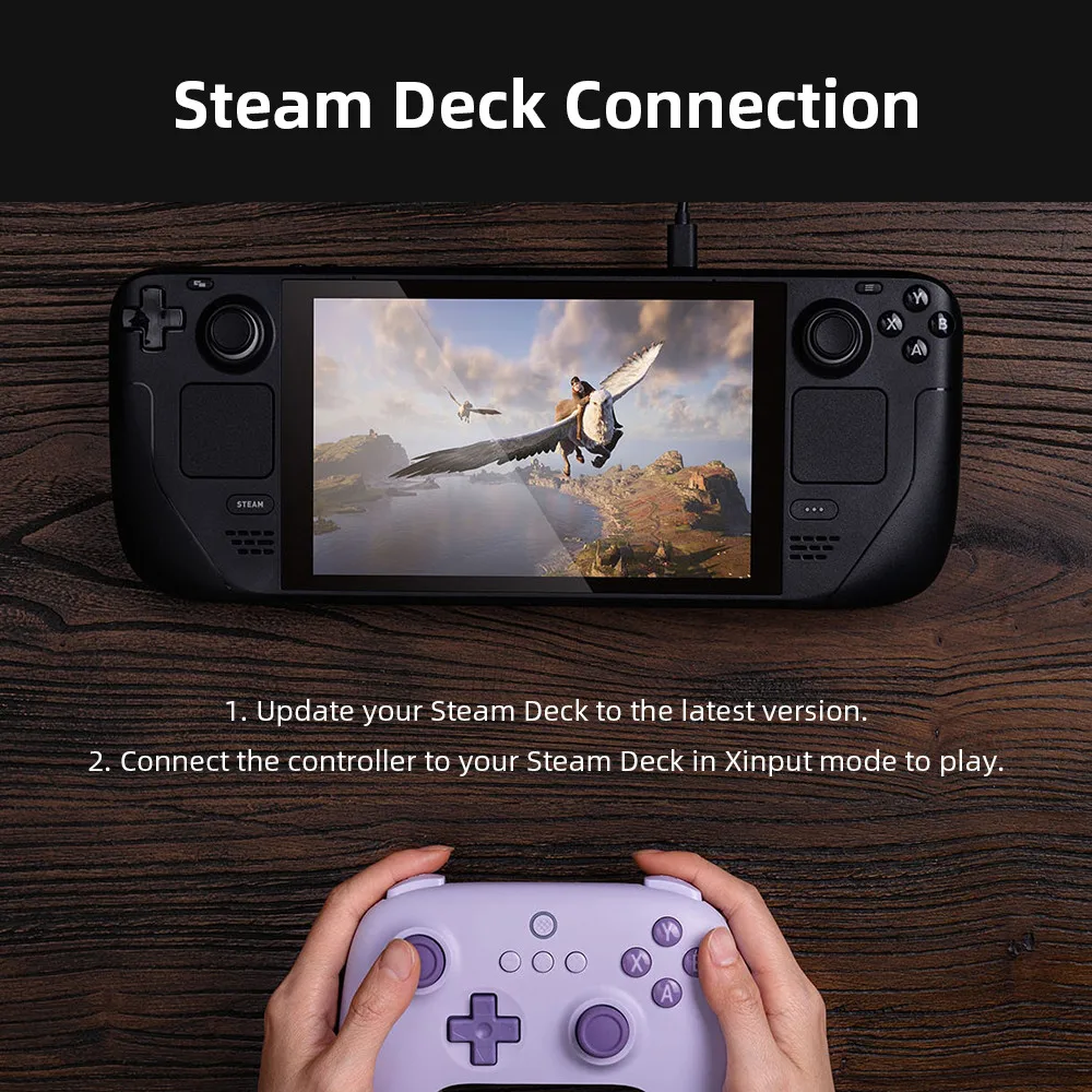 8BitDo Ƽ C  2.4G  Ʈѷ, PC,  10, 11,  PC,  , ȵ̵