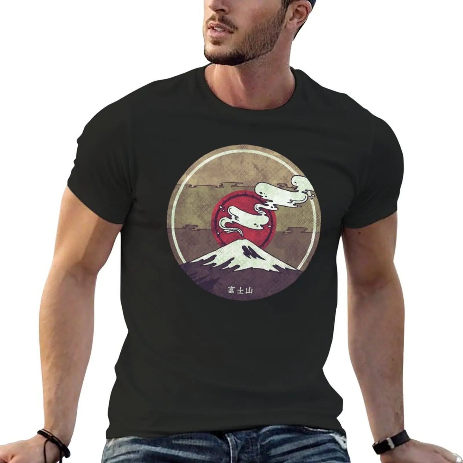 

Fuji T-Shirt man clothes tops Men's t shirts