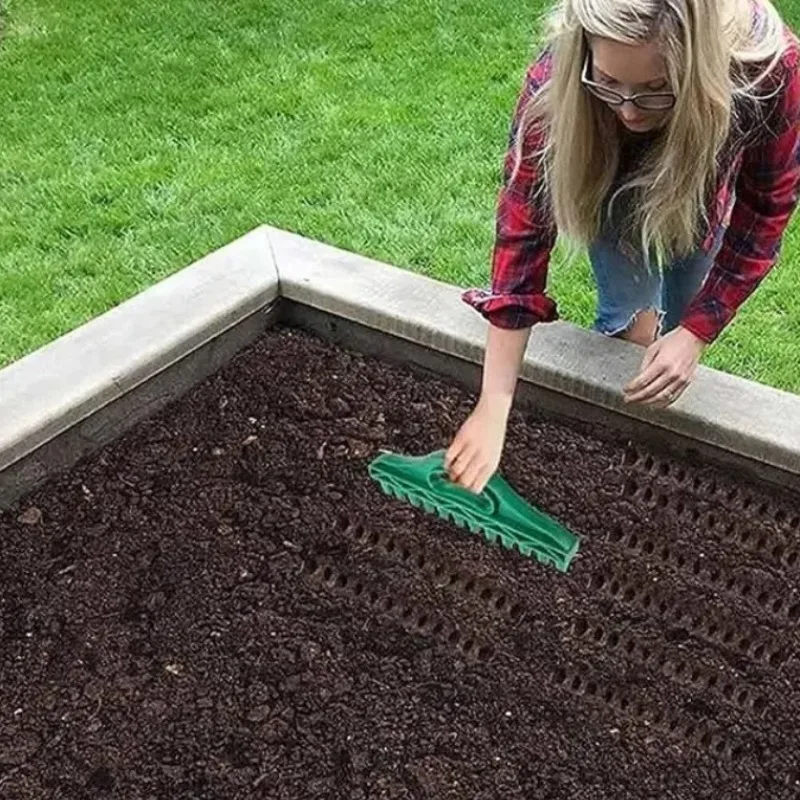 Revolutionize Your Planting Technique with the Handy Soil Seeder and Hole Driller for Efficient Plant Spacing and Soil Aeration