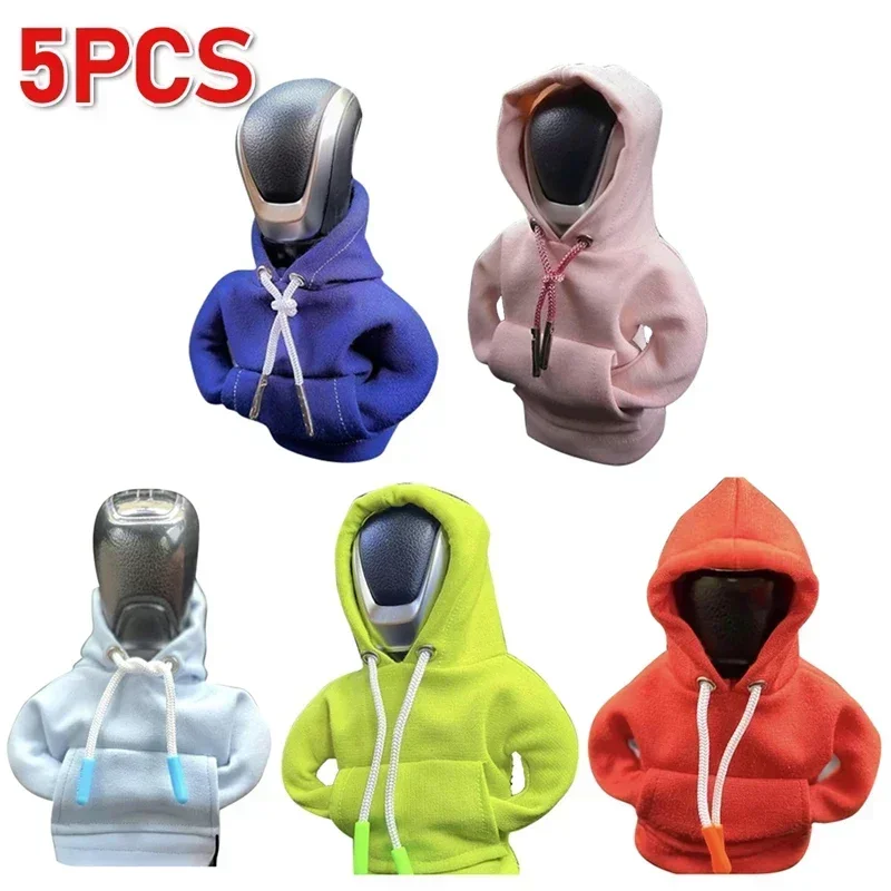 Universal Gear Shift Hoodie Cover - Stylish Car Interior Decoration and Novelty Gift