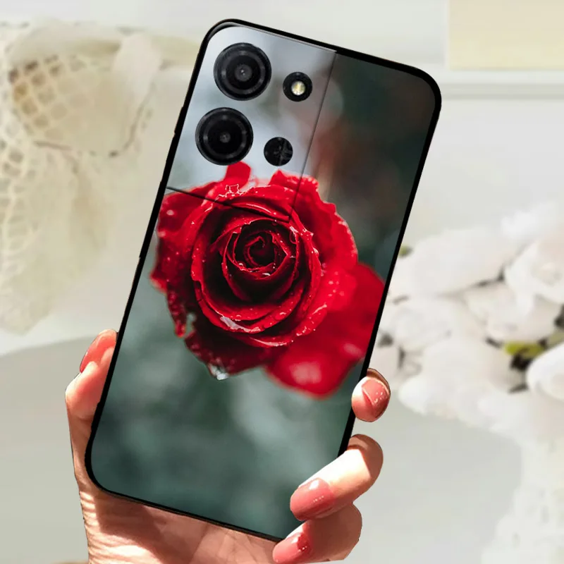 Marble Printed Shockproof TPU Matte Phone Case - Soft Protective Back Bumper Cover
