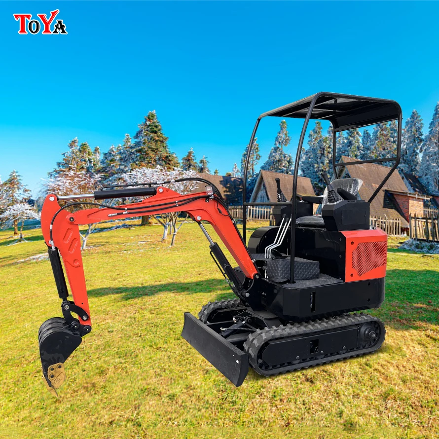 gMicro excavation ton small excavator, agricultural hook machine,  engineering machinery, excavator - AliExpress