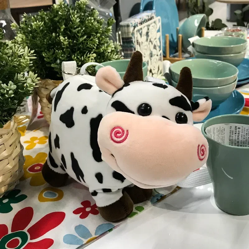 2024 New Style Bags for Women Crossbody Students Cute Japanese Cartoon Doll Cow Casual Shoulder Mobile Phone Bag Surprise Gift 4
