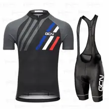 Nova camisa de ciclismo conjunto gcn verão roupas de ciclismo secagem rápida mtb maillot ropa ciclismo homem anti-uv bicicleta de estrada de corrida terno 2022