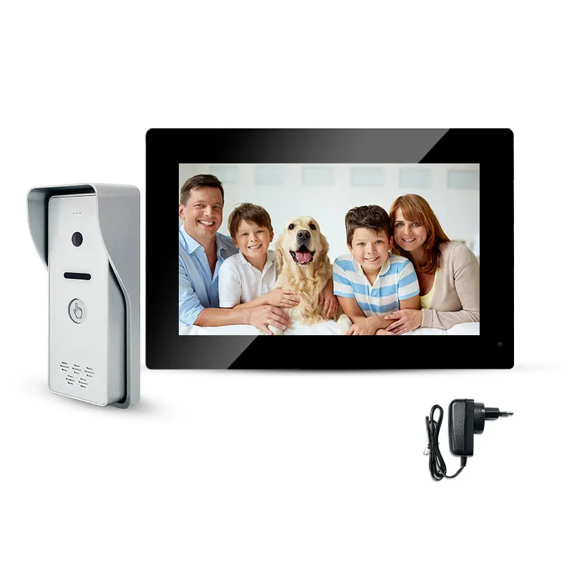 

Waterproof Doorbell Kit HD 7 Inch Indoor Monitor TCP/IP Video Door Phone Video Camera Intercom Lock Wired Intercom System