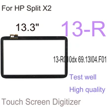 

AAA+ 13.3" Touch Digitizer For HP Split X2 13R 13-R010dx 69.13I04.F01 Touch Screen Digitizer Outer Glass Panel Replacement