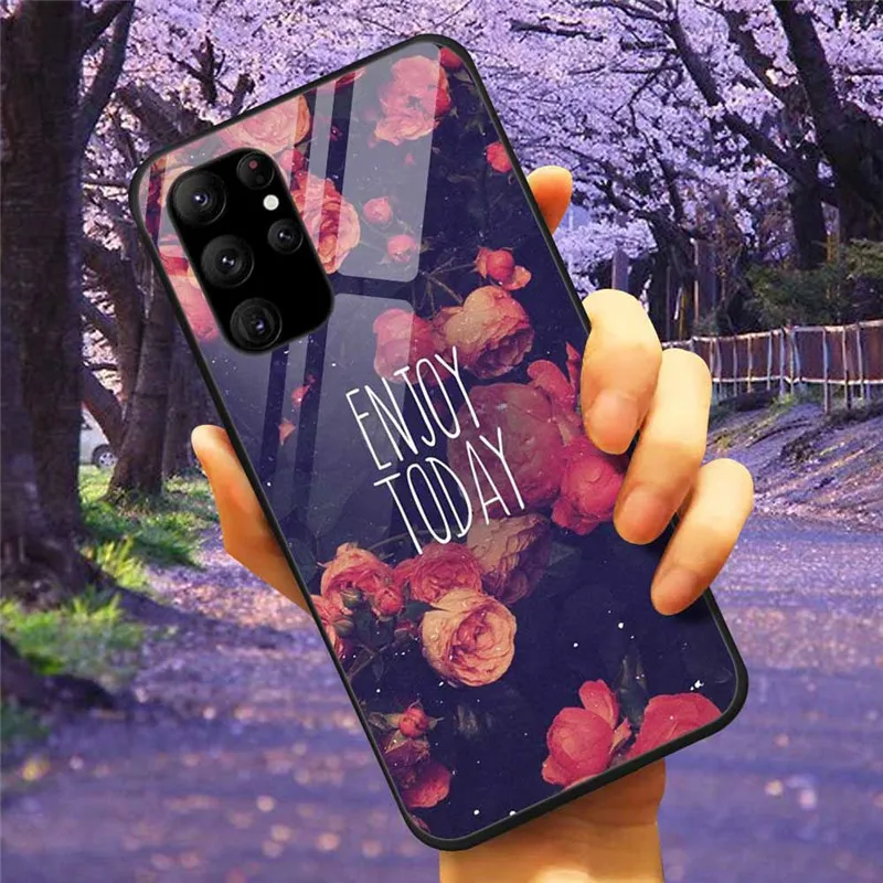 Enhanced Tempered Glass Cover Bumper Protective Phone Shell