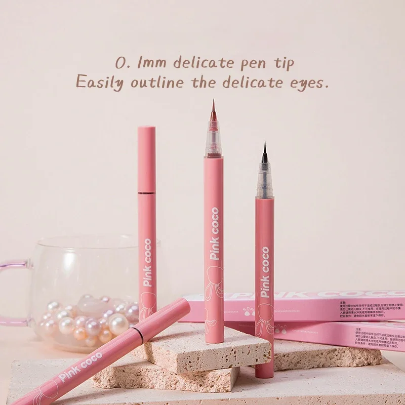 liquid eyeliner ultra fine liquid eye liner waterproof smudgeproof quick drying 12 hour wear easy to use eyes makeup