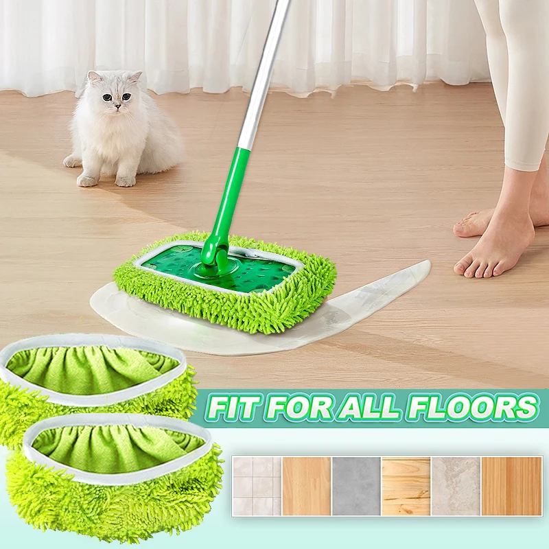 Ricambio MOP Mocio 360 MICROFIBRA Colore Verde