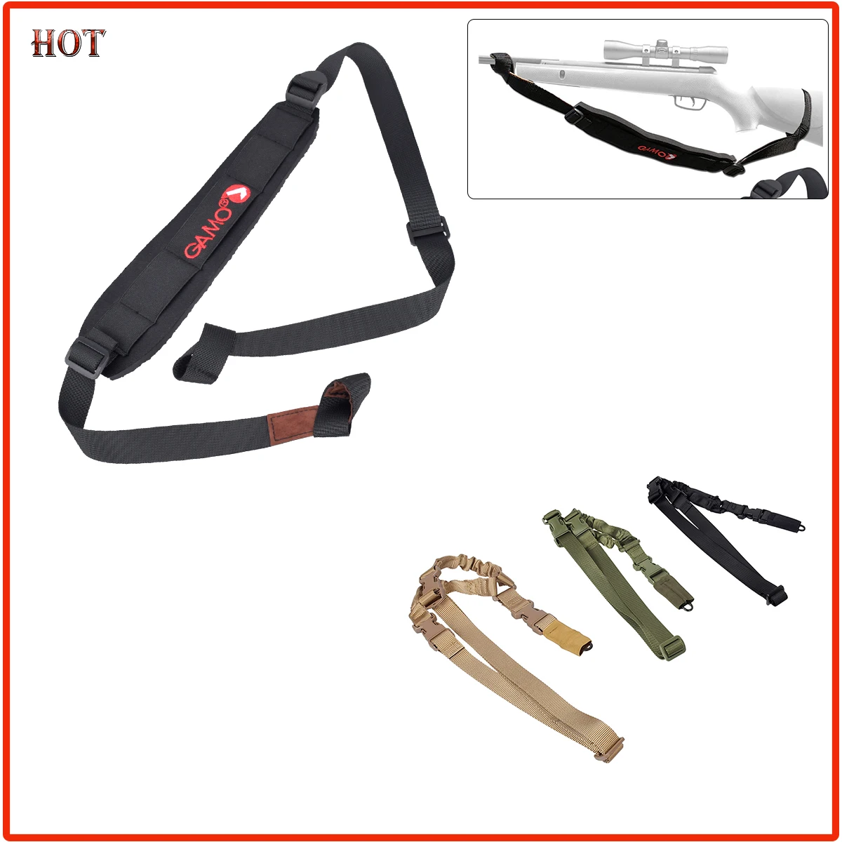 

Тактический Быстрый регулируемый ремень для пистолета Gamo Buddy, плечевой ремень для стрельбы, аксессуары для охотничьего пистолета