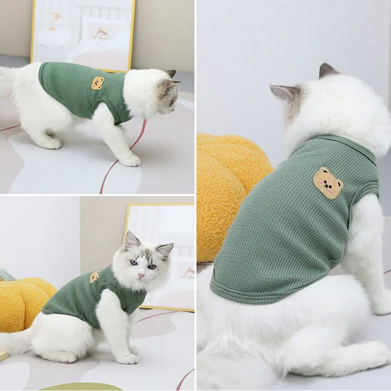 Green Bear Pet Summer Vest 4