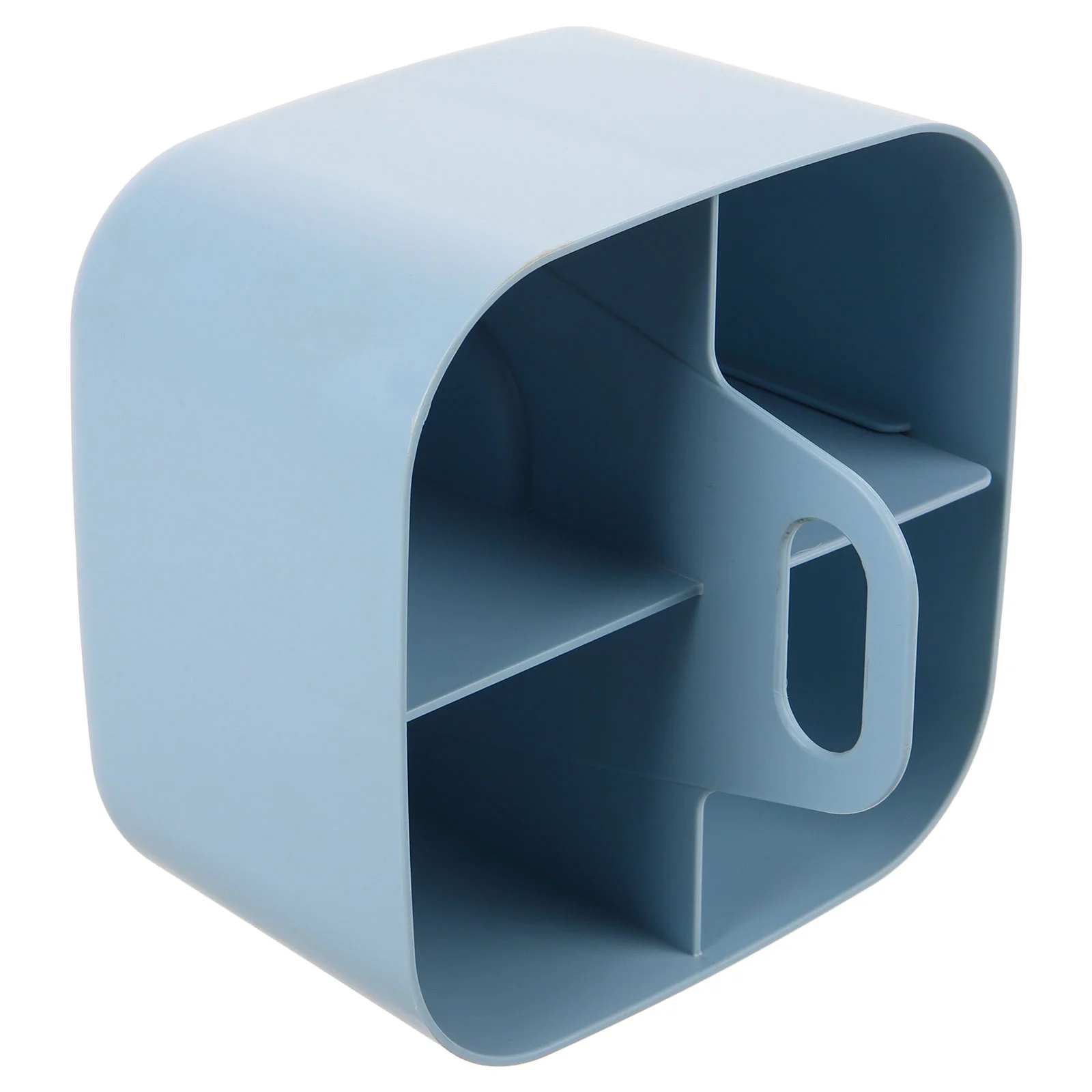 정리함 구획 보관 바구니 도구, 손잡이가 있는 플라스틱 거치대, 펜 용기