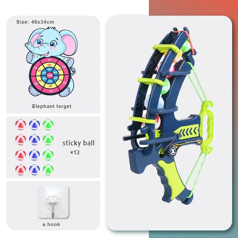 Montessori Throw Sport Slingshot Target Sticky Ball Dartboard Basketball Board Games Educational Children's outdoor Game toy 39 S8d424b48e2cc4bc89095f0028a69eb15B