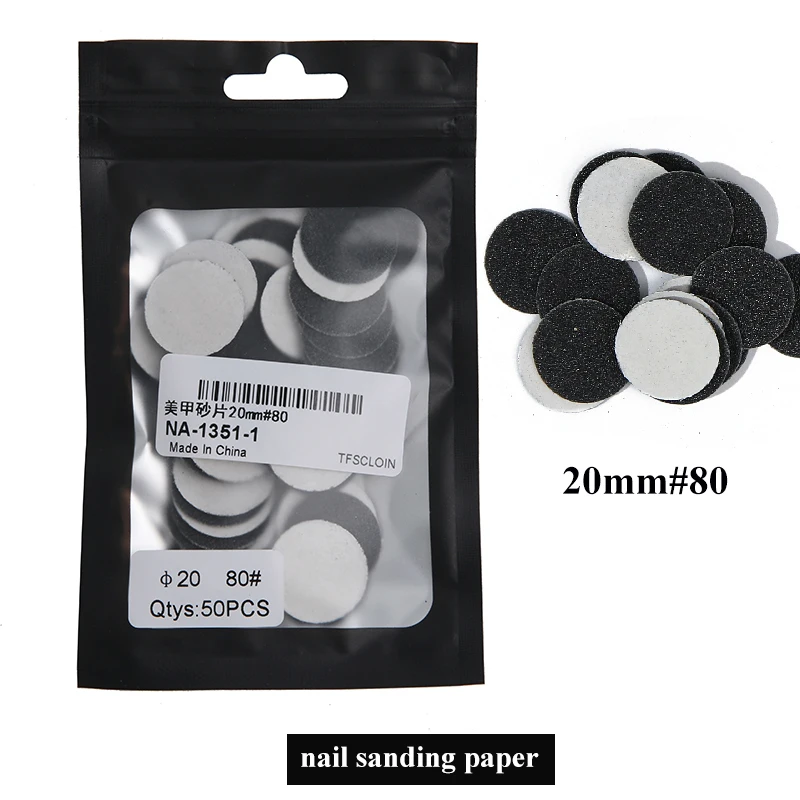 20/25/35MM Replaceable Sandpaper Disc for Foot Dead Skin Calluse Remove Foot Salon Cuticle Files Electric Rotating Pedicure Tool