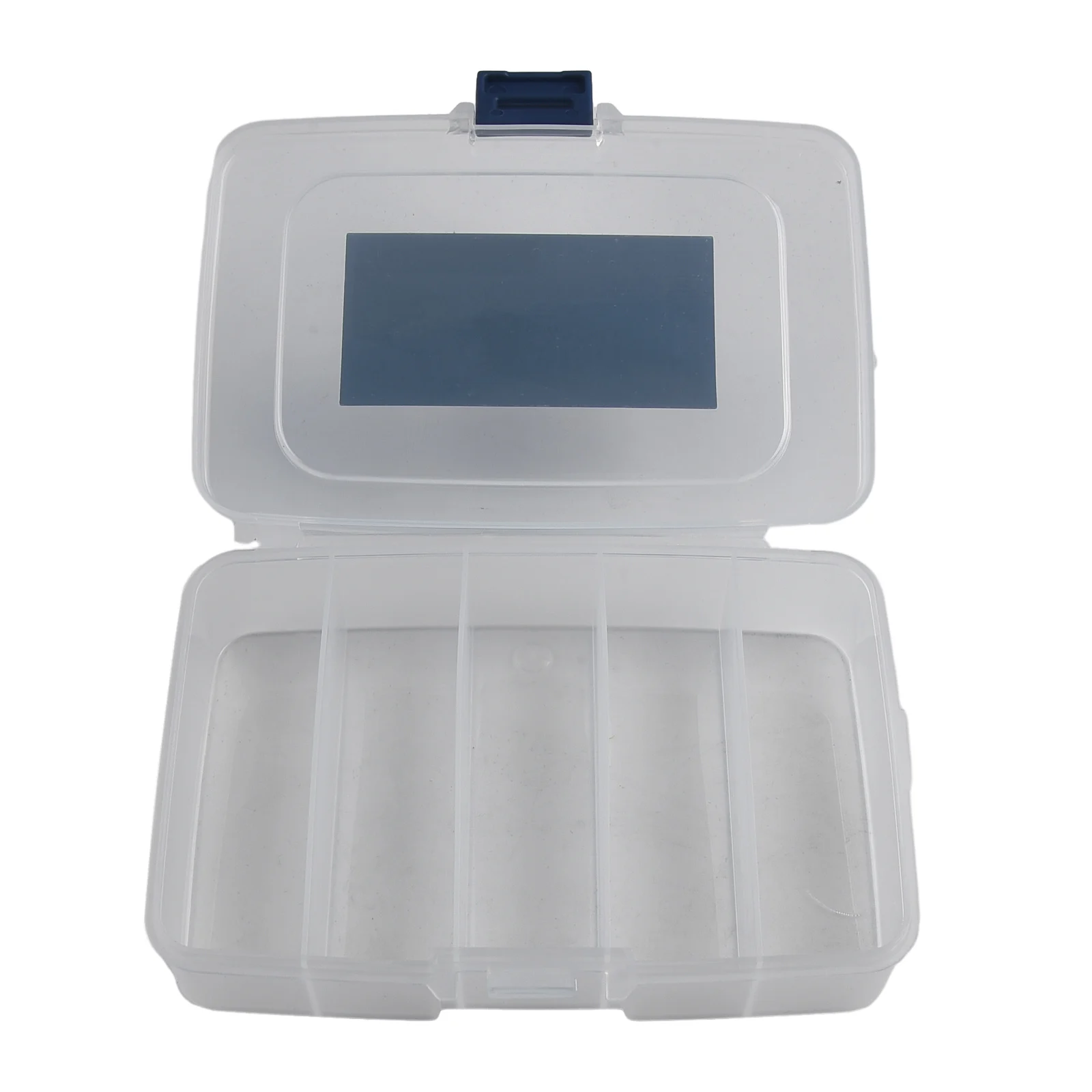 Tool storage box 1PC Plastic 14.3*9*3.5 Cm 5-Grid Transparent