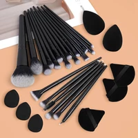 29pcs Makeup Tool Kit 20 Pcs Makeup Brushes+9 Pc Makeup Sponge Air Cushion Powder Puff Finger Puff Set Portable Makeup Tool 1