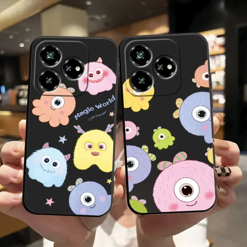Fashion Cartoon Soft Silicone Shockproof Phone Case Cover