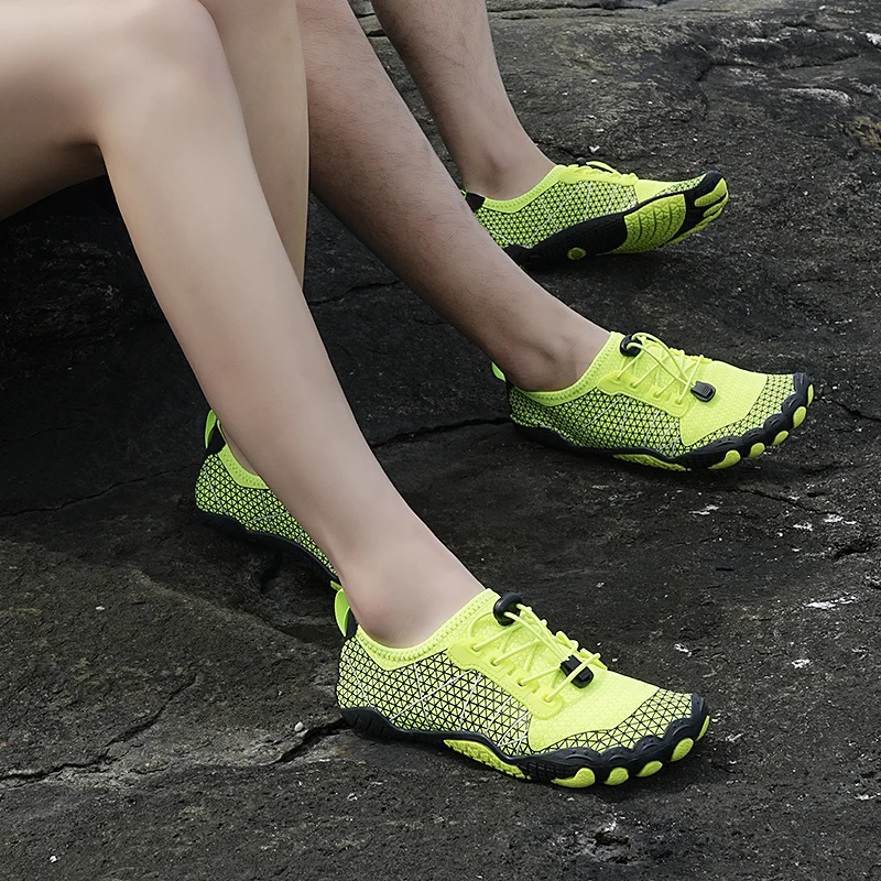 Water Shoes Men's Water Shoes Wear Resistant Trainning Sneakers Outdoor Indoor Dual Wear Non-Slip Unisex Aqua Slippers Size36-47