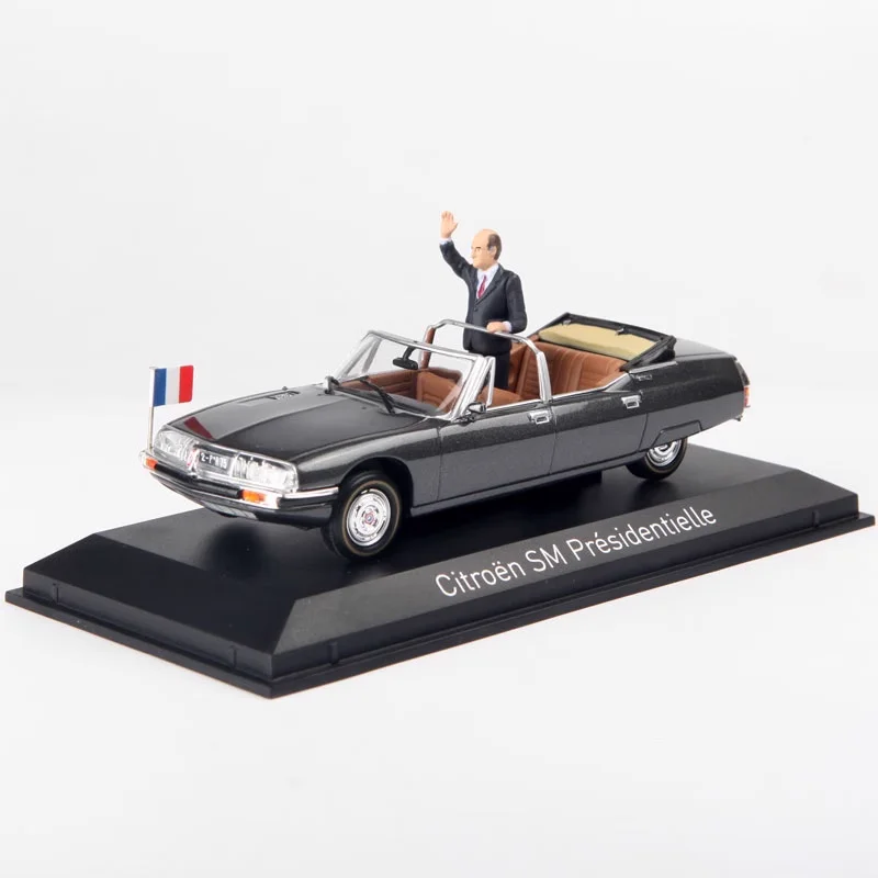 Diecast 1/43 Scale Citroen SM Cabriolet Vintage Car Alloy Car 