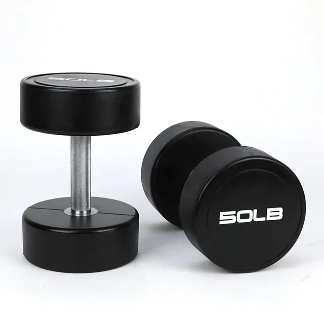 High quality polyurethane dumbbell free weight fitness CPU dumbbells