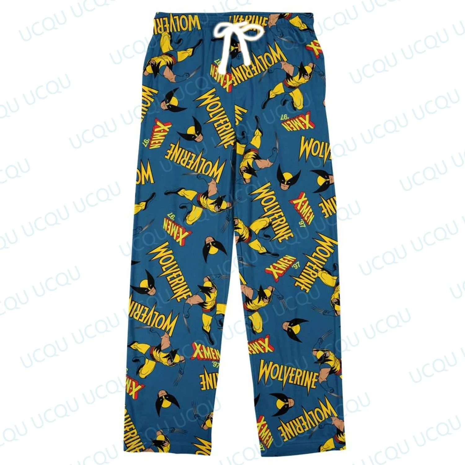 Men Sleep Pants X-Men '97 Wolverine Trousers Adult Loungewear Sleep Pajama Pants Oversized Adult/Kids Pajama Long Pants 3D Printed Pyjama