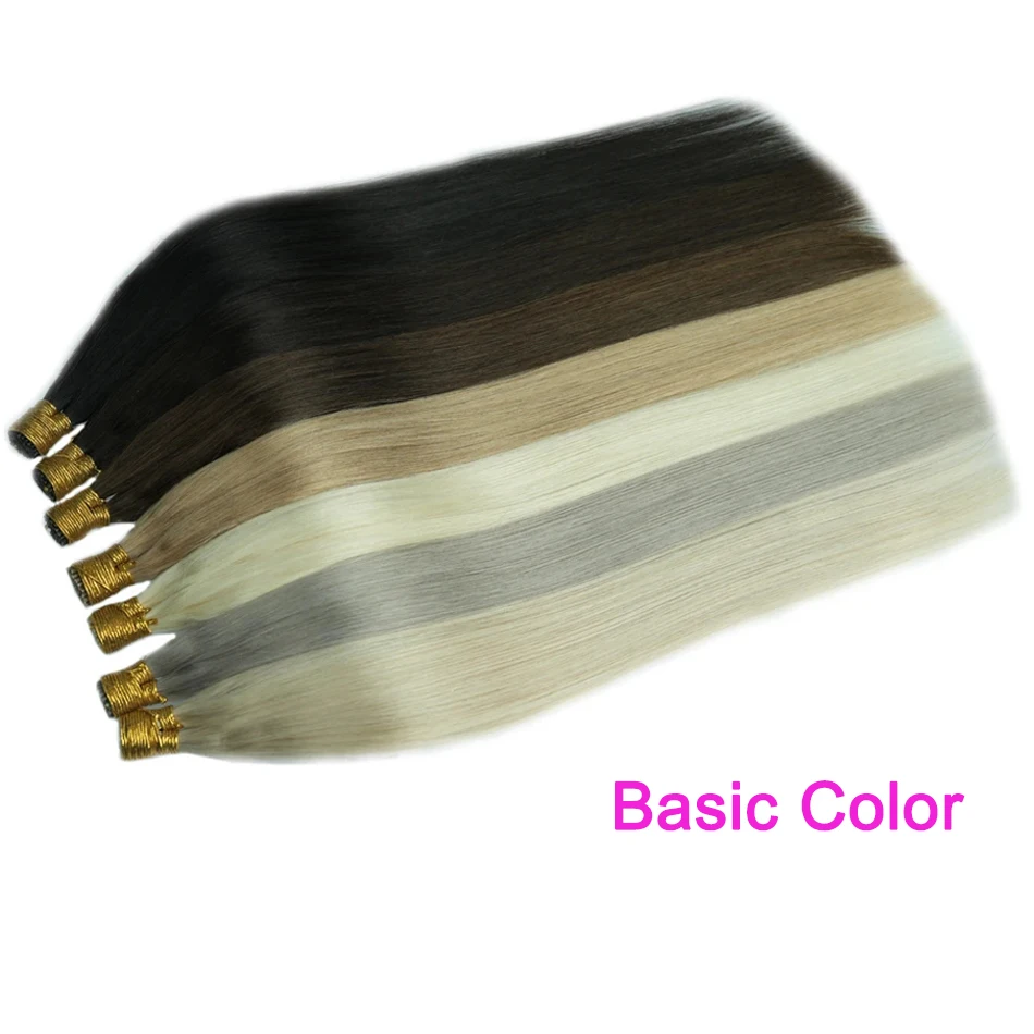 Straight I Tip Hair Extensions Human Hair Natural Black Highlighted Grey Remy Extensions Human I Tip 1g/pc T1B Grey