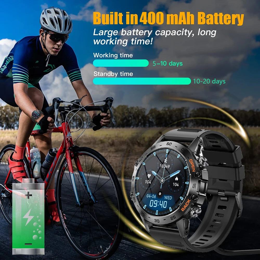 WEEDOM 1.39 IPS ũ   ȭ Ʈ ġ  ƮϽ ƮĿ ɹڼ  Smartwatch