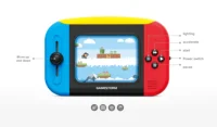 Mini game console Stereo Handheld Game Players For Electronic Toy Gift handheld players electronic toys games 2