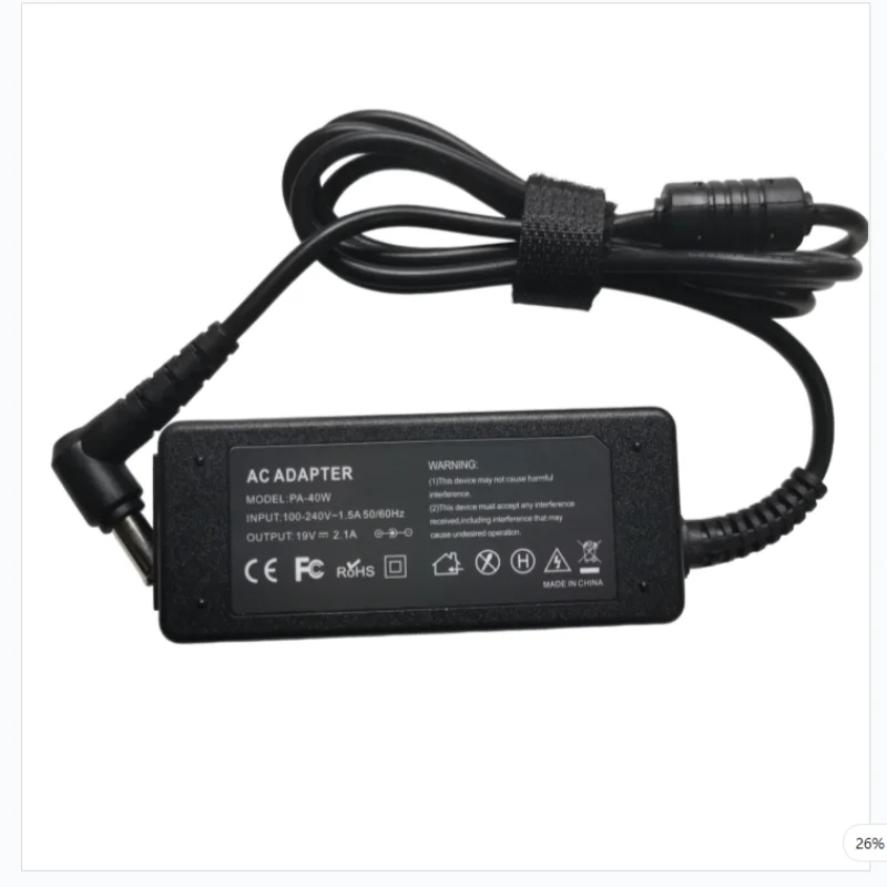 LG 24인치 LED LCD 모니터용 19V 2.1A 6.5*4.4MM 어댑터 AP16B-A LCAP26B-E ADS-45FSN-19 19040GPCU 충전기 전원 공급 코드