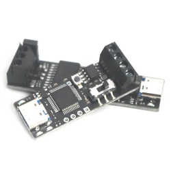 Enhanced Title:  
Universal Type - C USB to CAN Bus Debugger and Analyzer Adapter with Python Compatibility and Firmware Burning Capability (USB TO can)