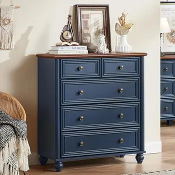 Farmhouse 5-drawer Dresser 1